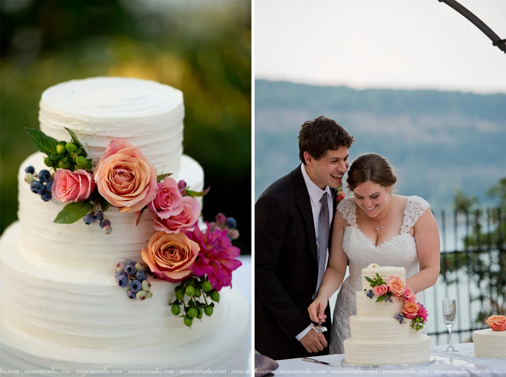 Alice & Dave | 8.16.2014 | Columbia Gorge Hotel Wedding | Images by http://MoscaStudio.com #moscastudio