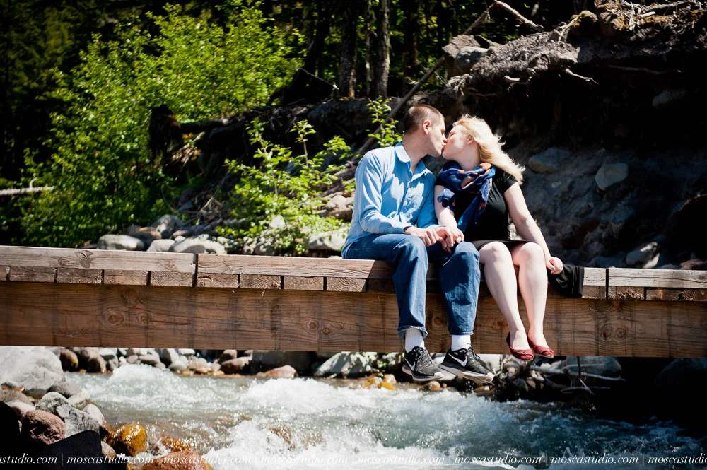 MoscaStudio | Nicole & Allen Engagement Session; Ramona Falls, Mt Hood Oregon