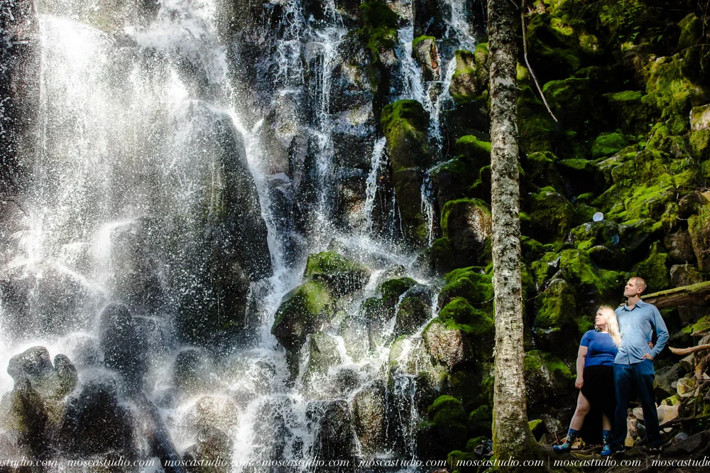 MoscaStudio | Nicole & Allen Engagement Session; Ramona Falls, Mt Hood Oregon