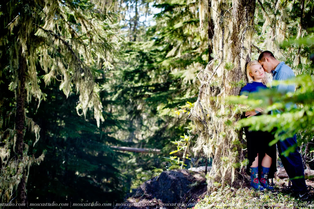 MoscaStudio | Nicole & Allen Engagement Session; Ramona Falls, Mt Hood Oregon