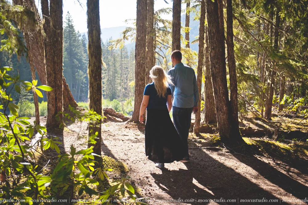 MoscaStudio | Nicole & Allen Engagement Session; Ramona Falls, Mt Hood Oregon