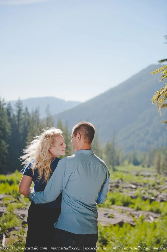 MoscaStudio | Nicole & Allen Engagement Session; Ramona Falls, Mt Hood Oregon