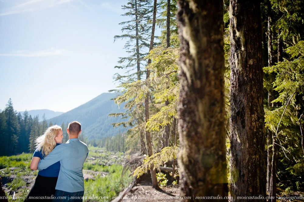 MoscaStudio | Nicole & Allen Engagement Session; Ramona Falls, Mt Hood Oregon