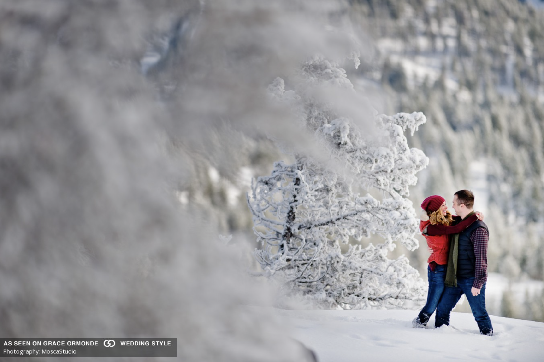 Engagement session: Two days of winter photography fun in Clarno (Eastern Oregon)