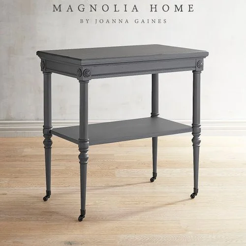 Magnolia Home Petite Rosette Gray Accent Table, found here