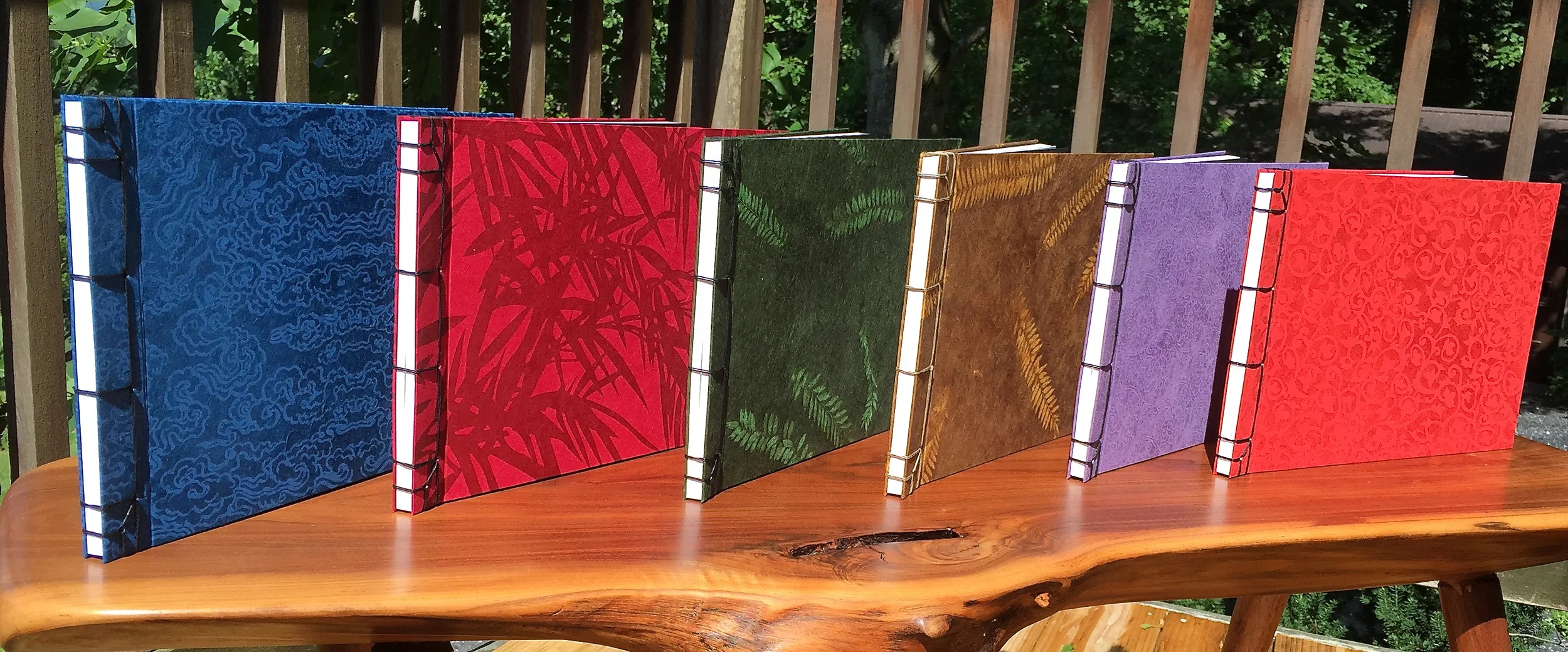 A new line of Guest Books from the Press, featuring handmade Nepalese papers.