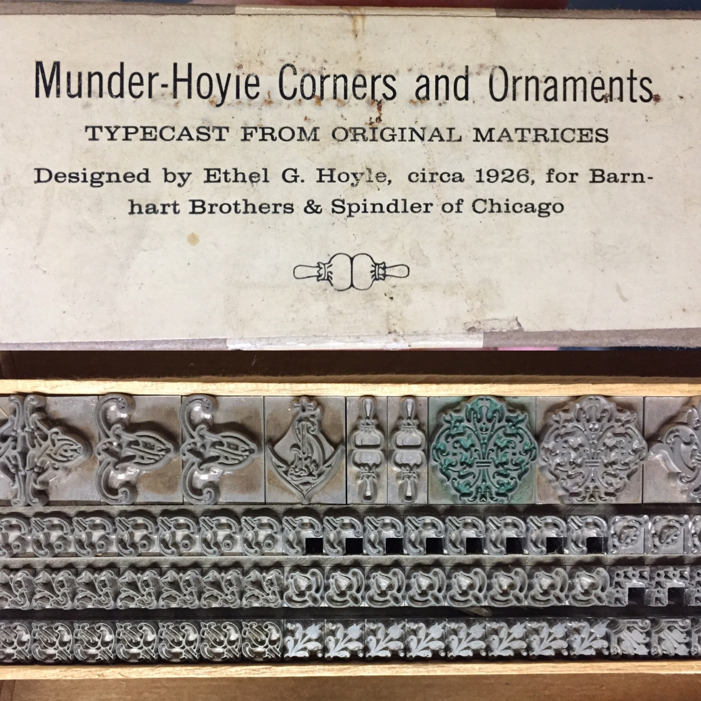 Some lovely vintage metal ornaments in our collection.
