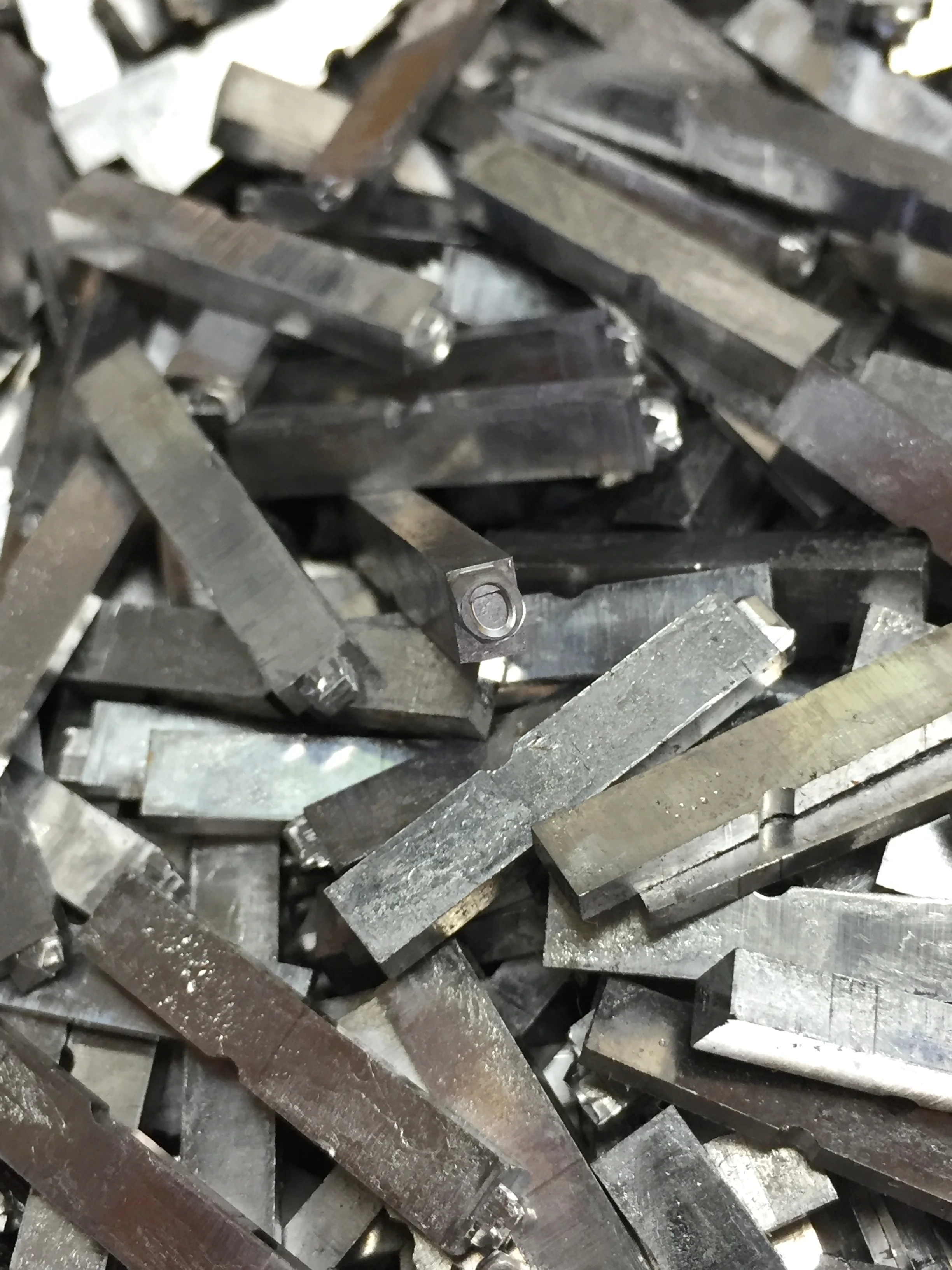 The Song &amp; the Silence: Metal Type &amp; Spacing