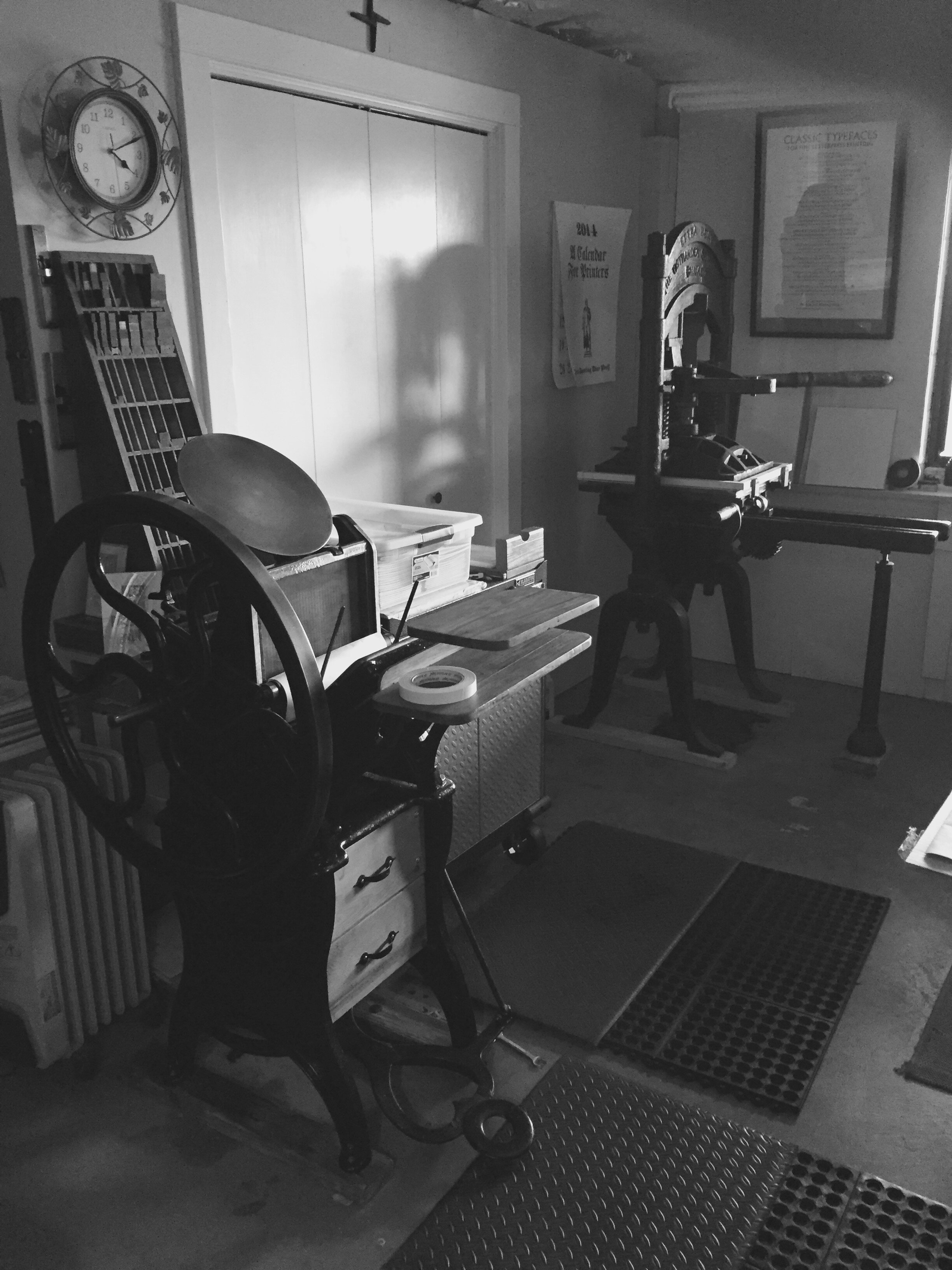 Printing, Circa 1776 — St Brigid Press