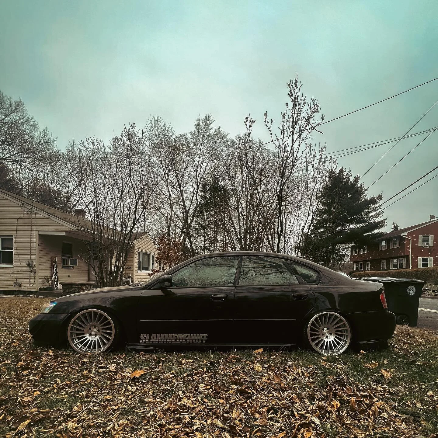 got it running after sitting for 6 years. my dad looked at me and goes &quot;oh no, someone wants to start driving it again&quot;
yes, yes i do. i think i should. 
.
.
.
.
.
.
.
.
.
.
.
.
.
#subaru #legacy #slammedenuff #dapper #stancenation #rotifor