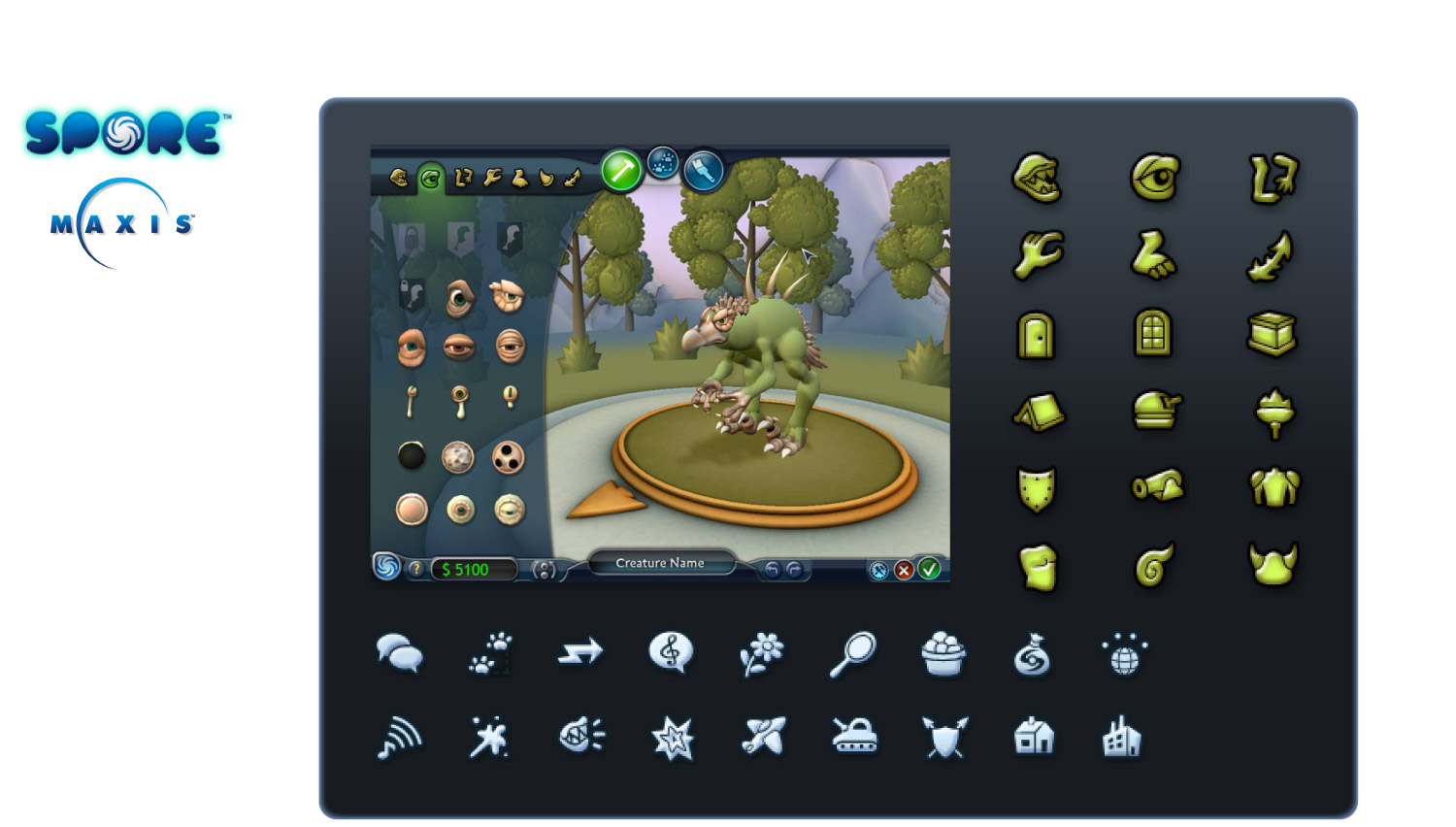 Icons for EA/ Maxis' Spore