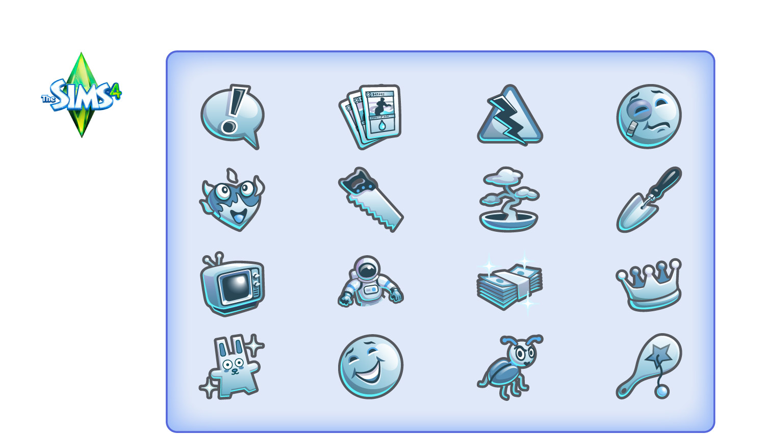 Icons for EA Games' Sims4