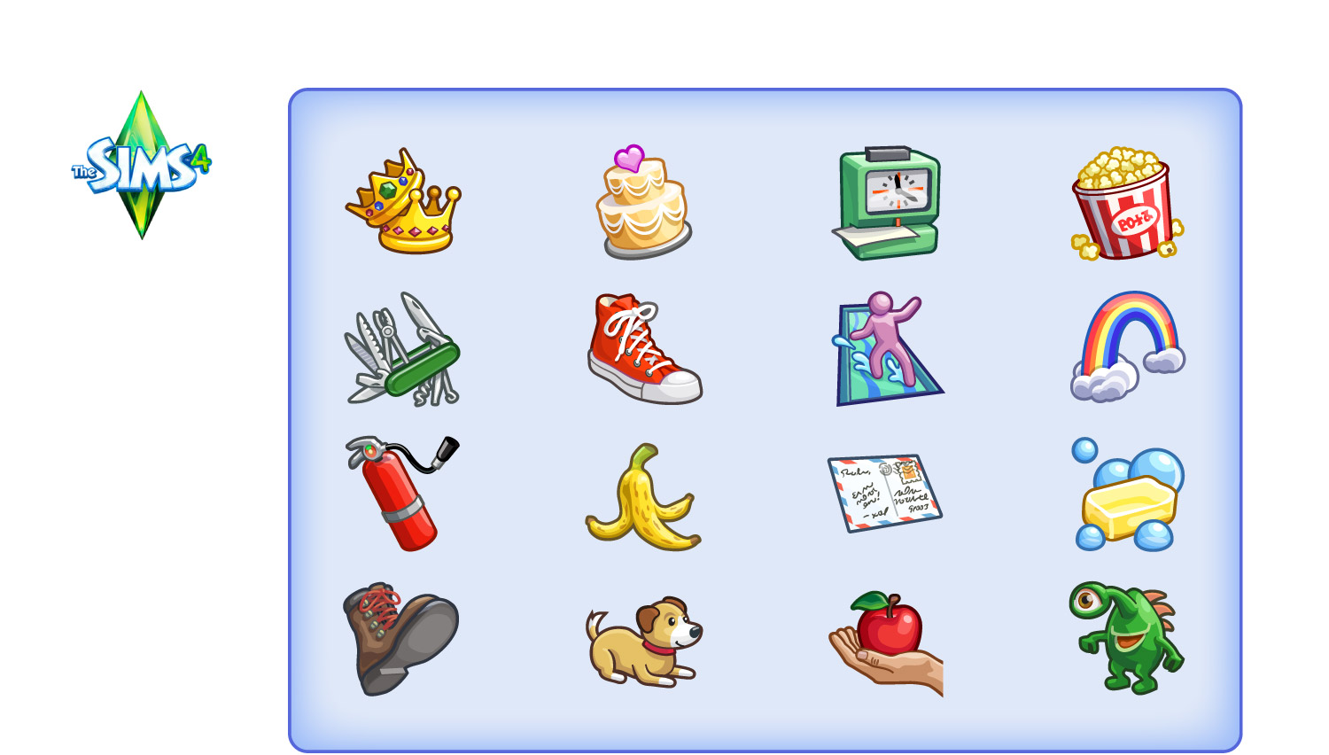 Icons for EA Games' Sims4