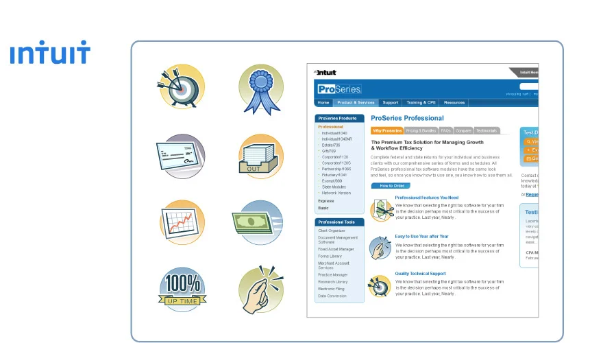 Icons for Intuit