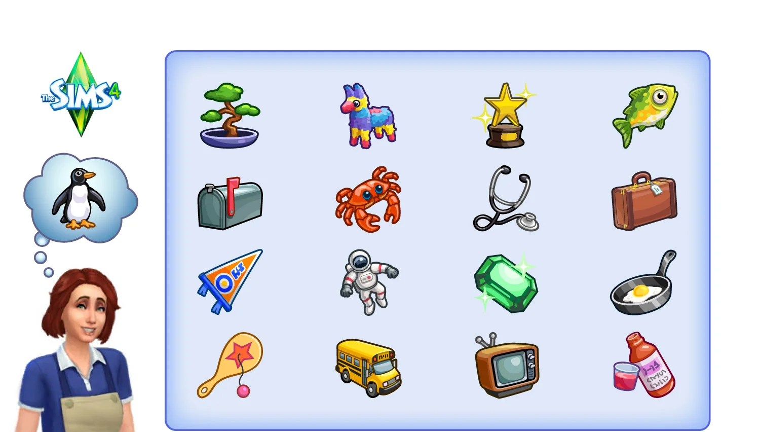 Icons for EA Games' Sims4