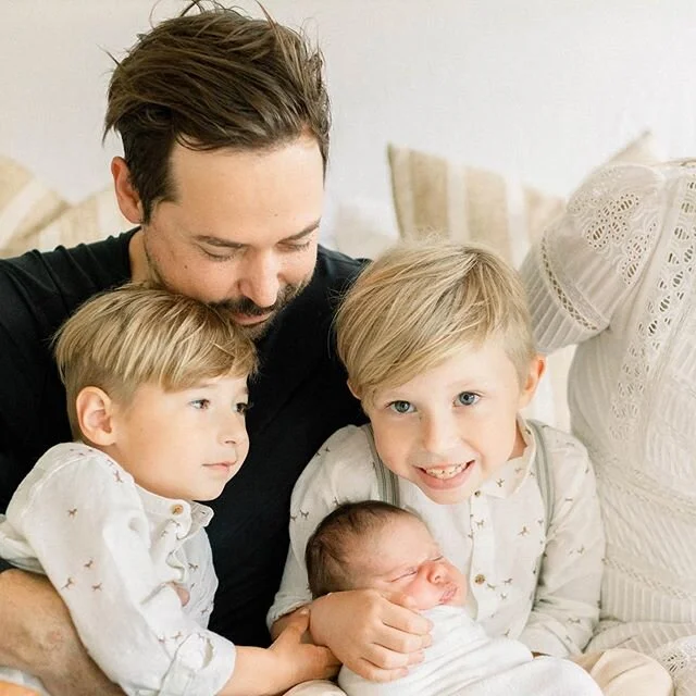 To our ninja master, super hero, safe place, encourager, fun maker, personal barista, role model for our men, and bar setter for our girl&rsquo;s future guy... you are everything to us and the best man we&rsquo;ve ever known! We love you!! Happy Fath