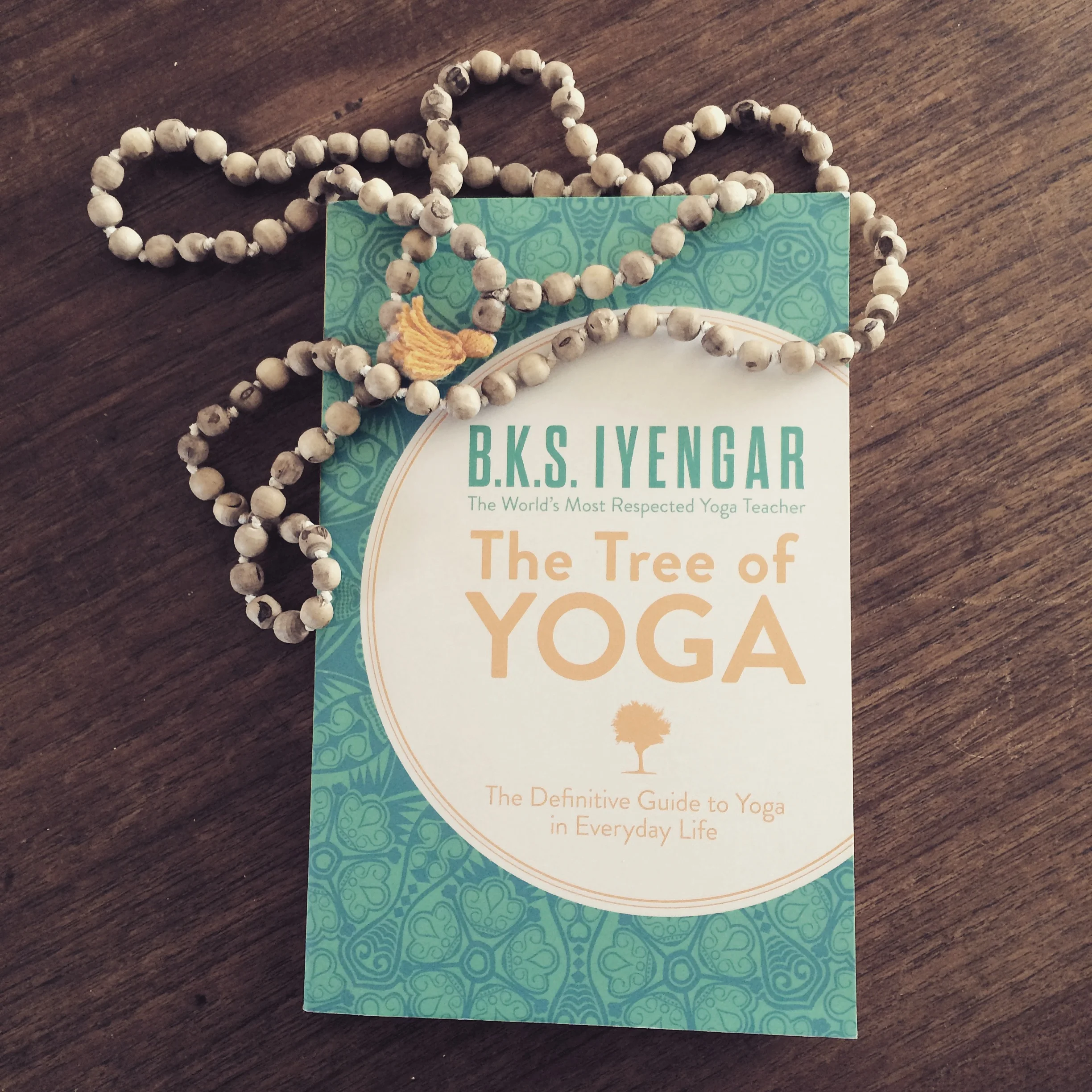 Mala beads + a solid read