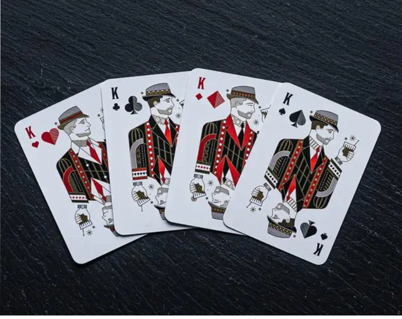 Playing Cards Whiskey Poker, Gin Rummy — Metro•Home•Style