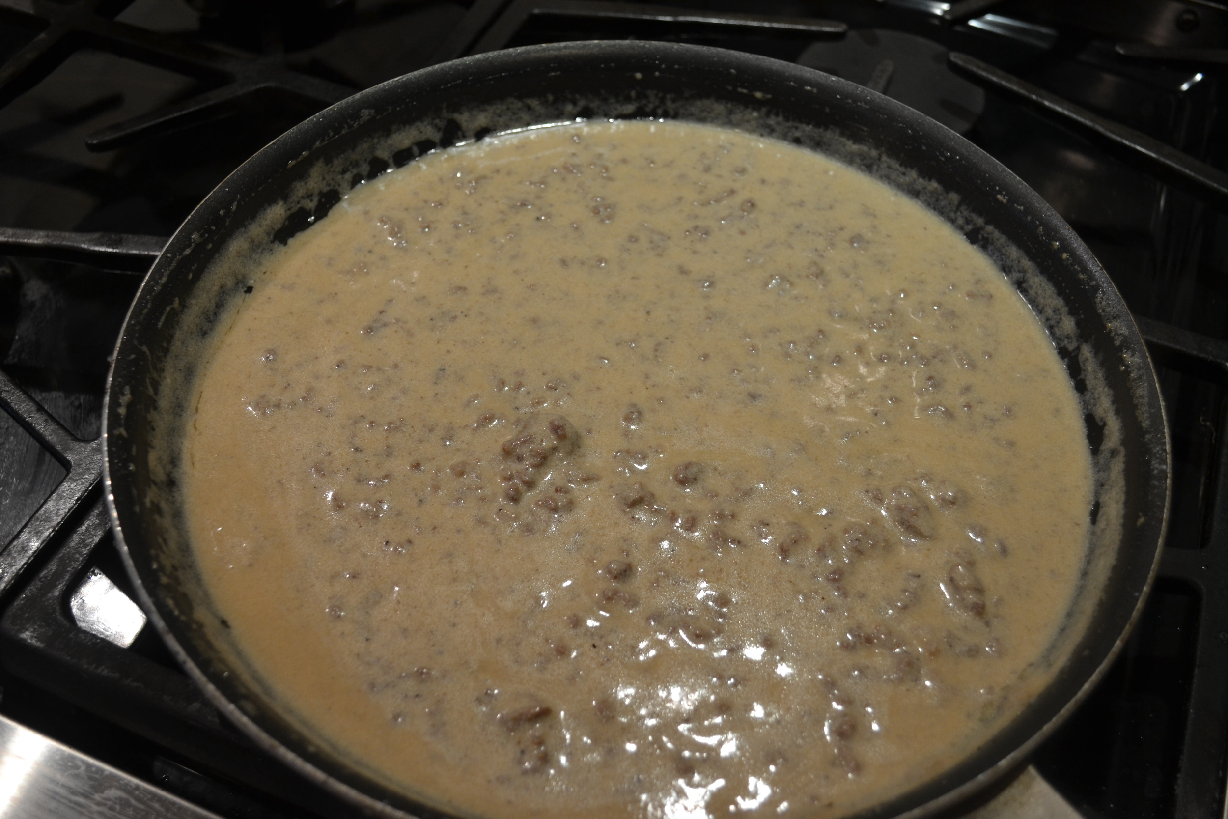 Mashed Potatoes and Hamburger Gravy — domestic goddess