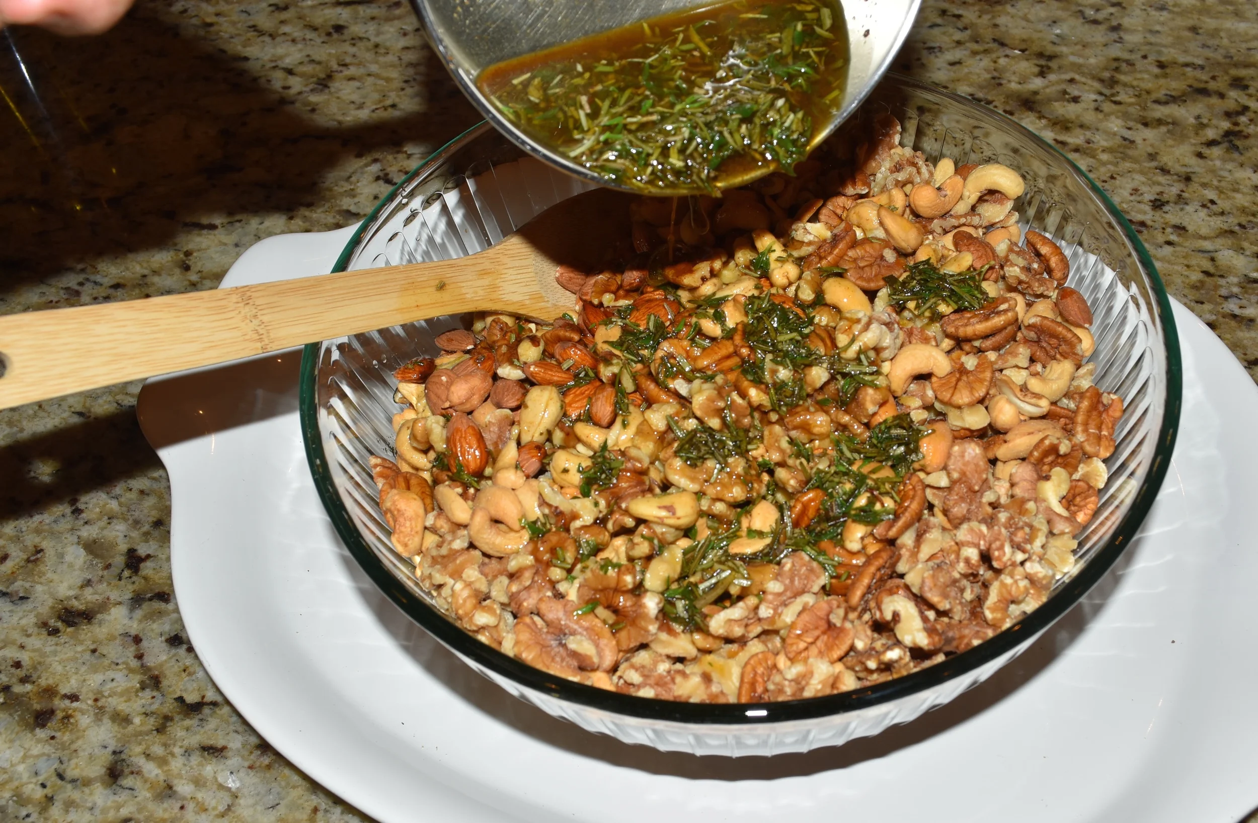 Spicy Herb Roasted Nuts — domestic goddess