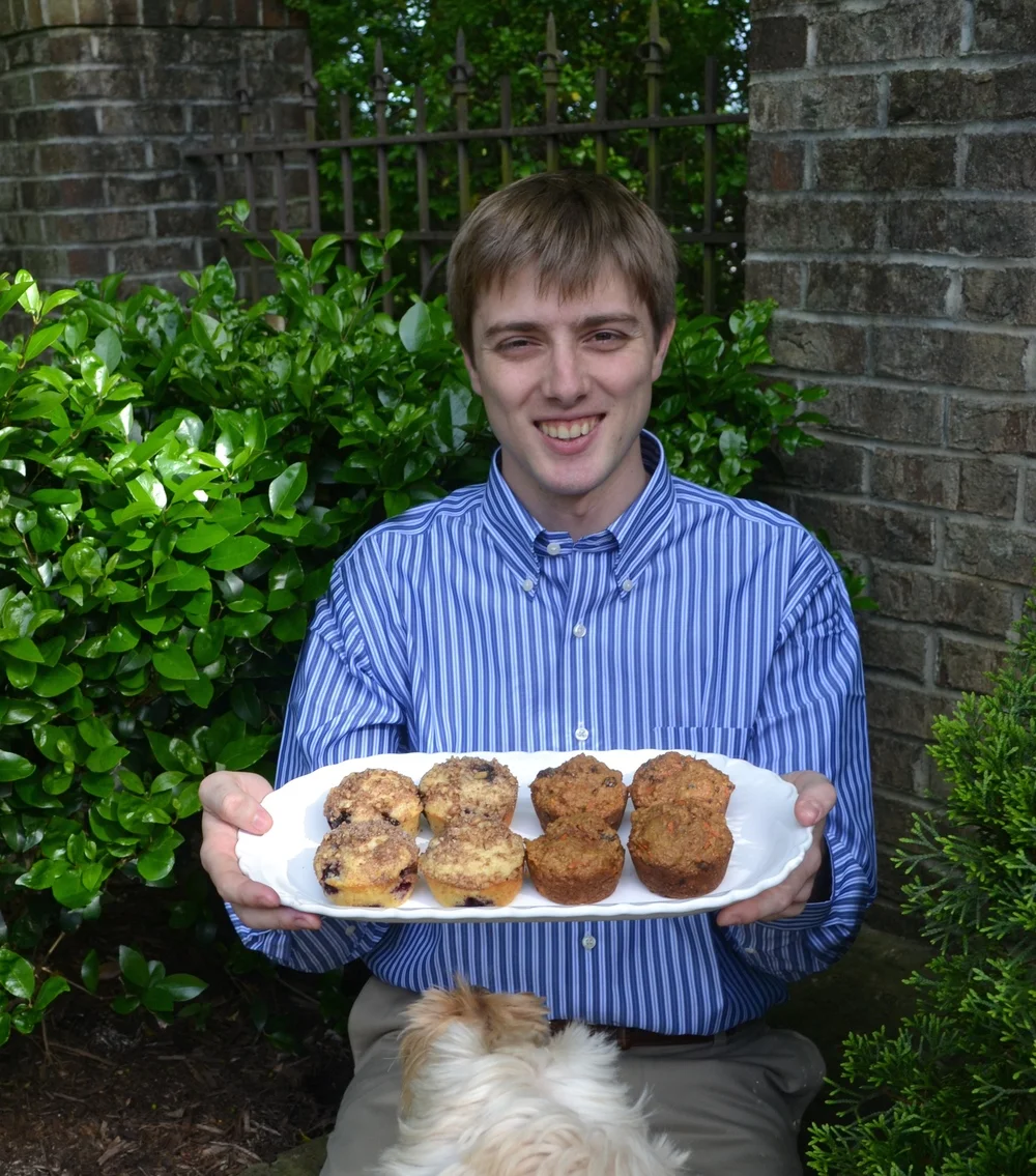 Blueberry Muffins and Carrot Bran Muffins