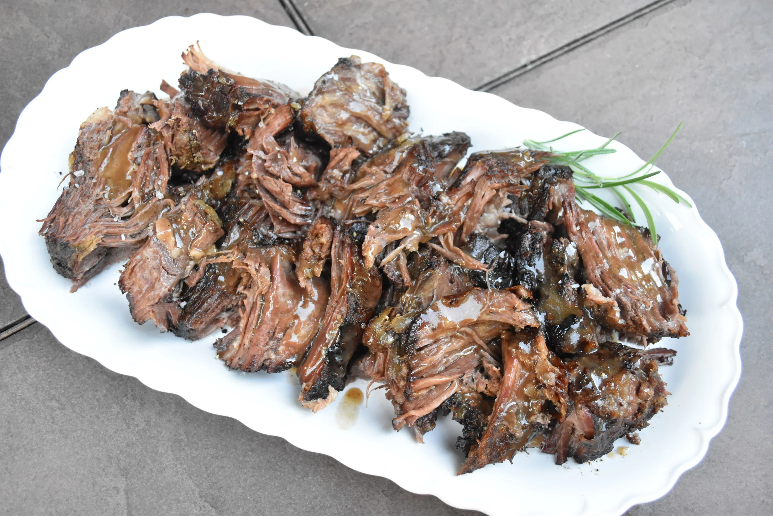 If you are lucky enough to have leftover roast and gravy, use them to make domestic goddess' beef vegetable soup; recipe found on this blog, under Recipes, and then go to Main Dishes.