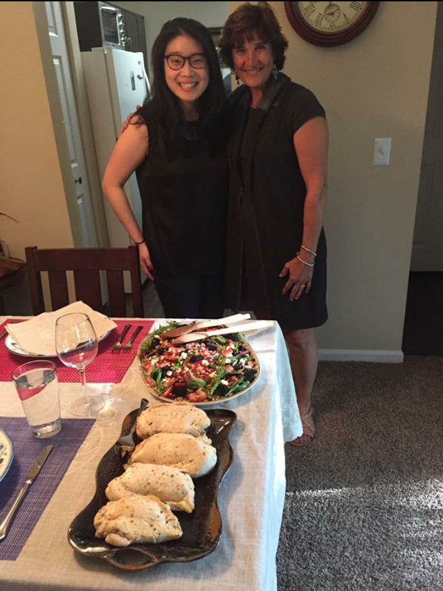 They prepared a lovely mother's day lunch for me.