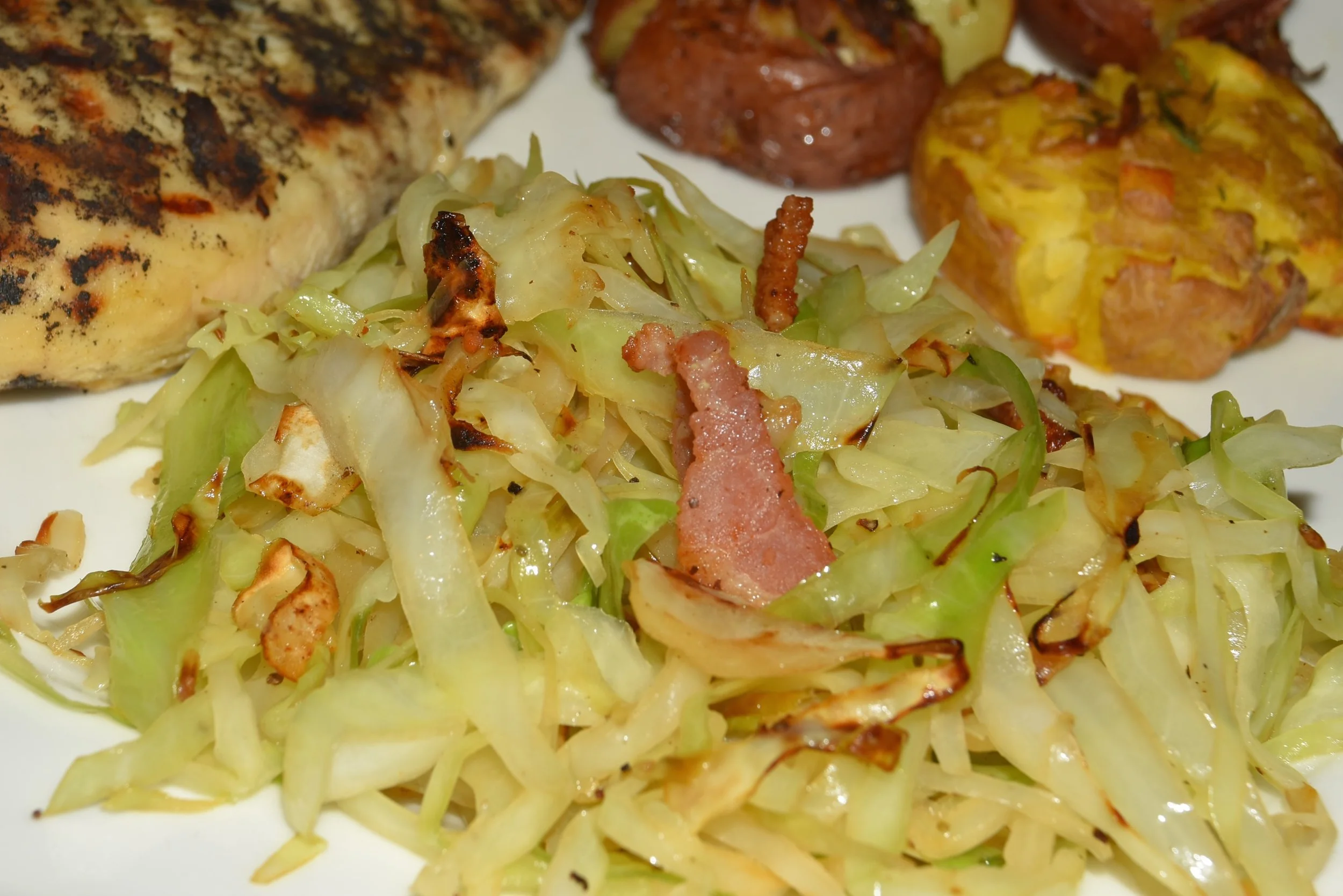  Cabbage with Bacon