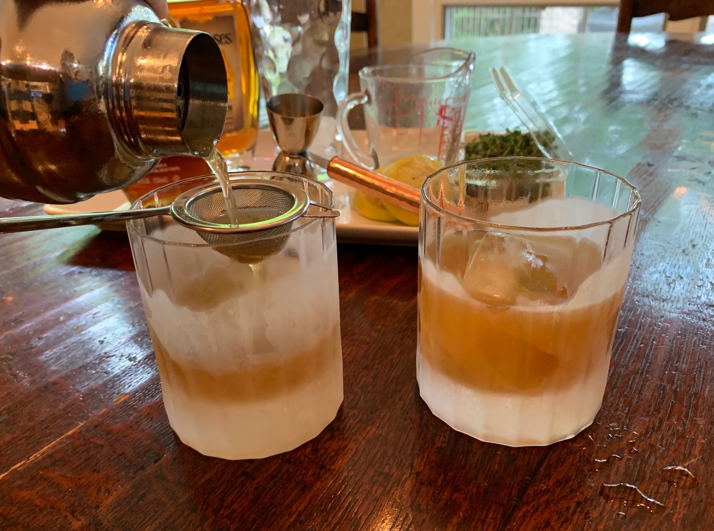 Thyme Will Tell Cocktail