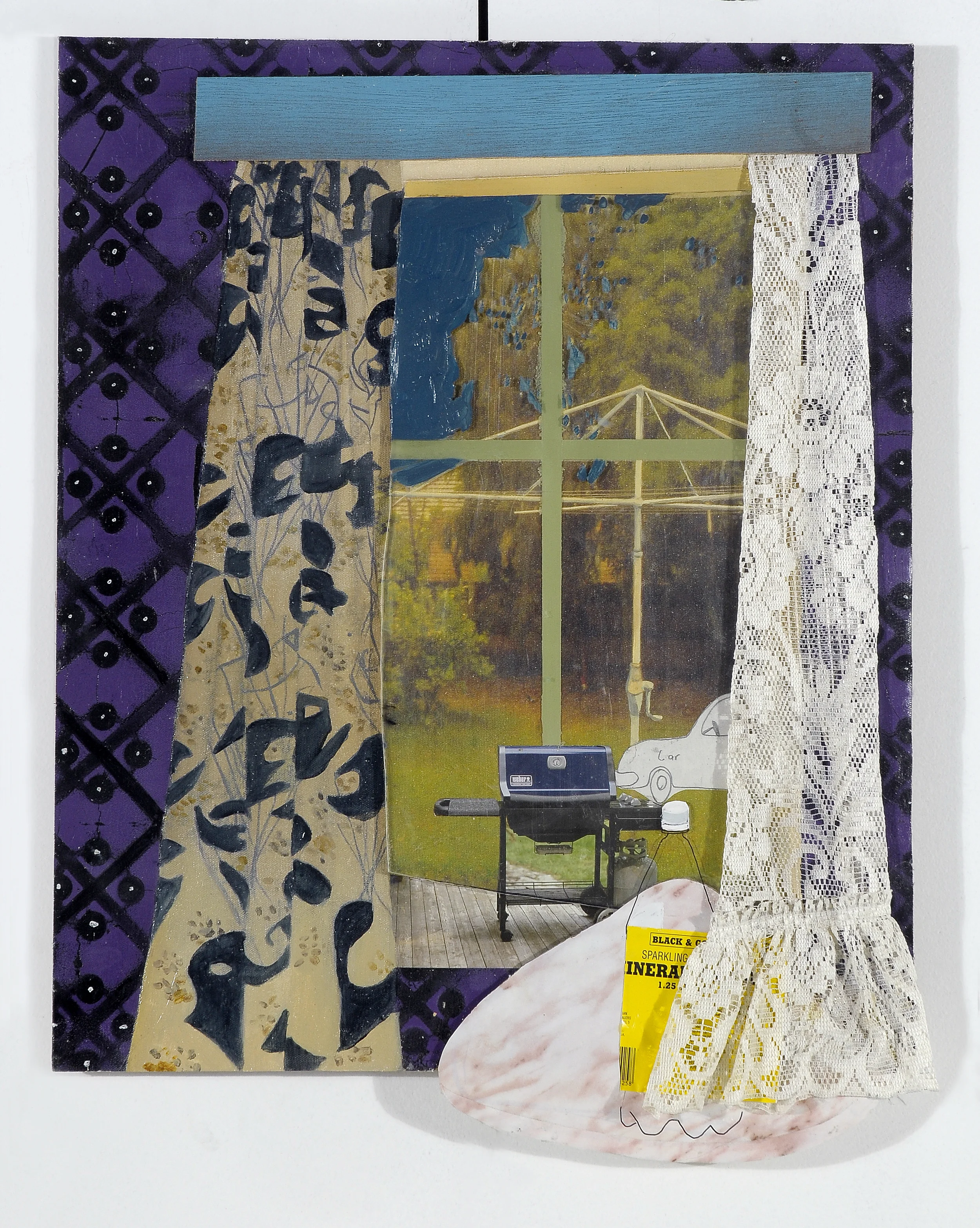 Moving home (thornbury), 2008 Mixed media 80 x 50cm