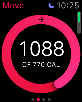 Did I really burn 1088 calories yesterday? Possibly. I happened to walk almost 20k steps because I taught five classes. But why does my Apple Watch think I should burn 770 calories a day? It's just a formula. It's just a number. 