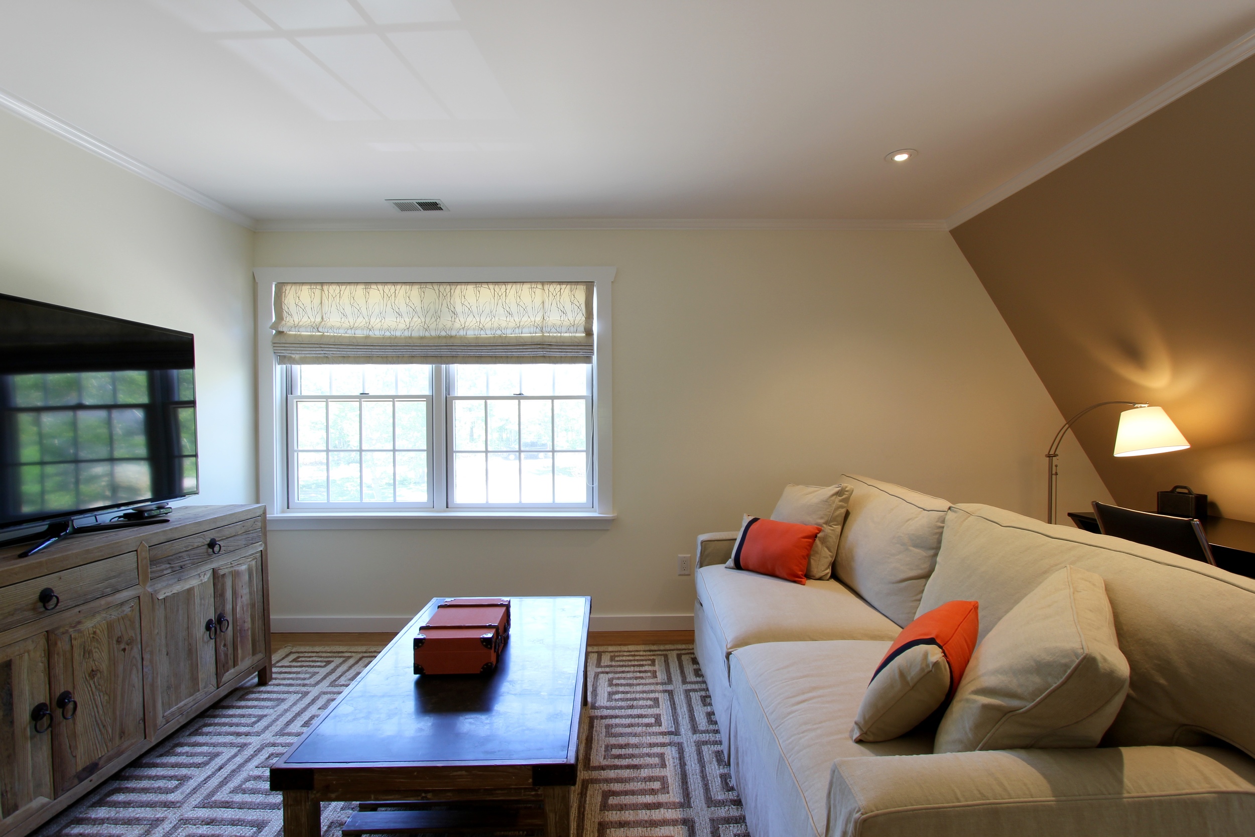 The Apartment TV area