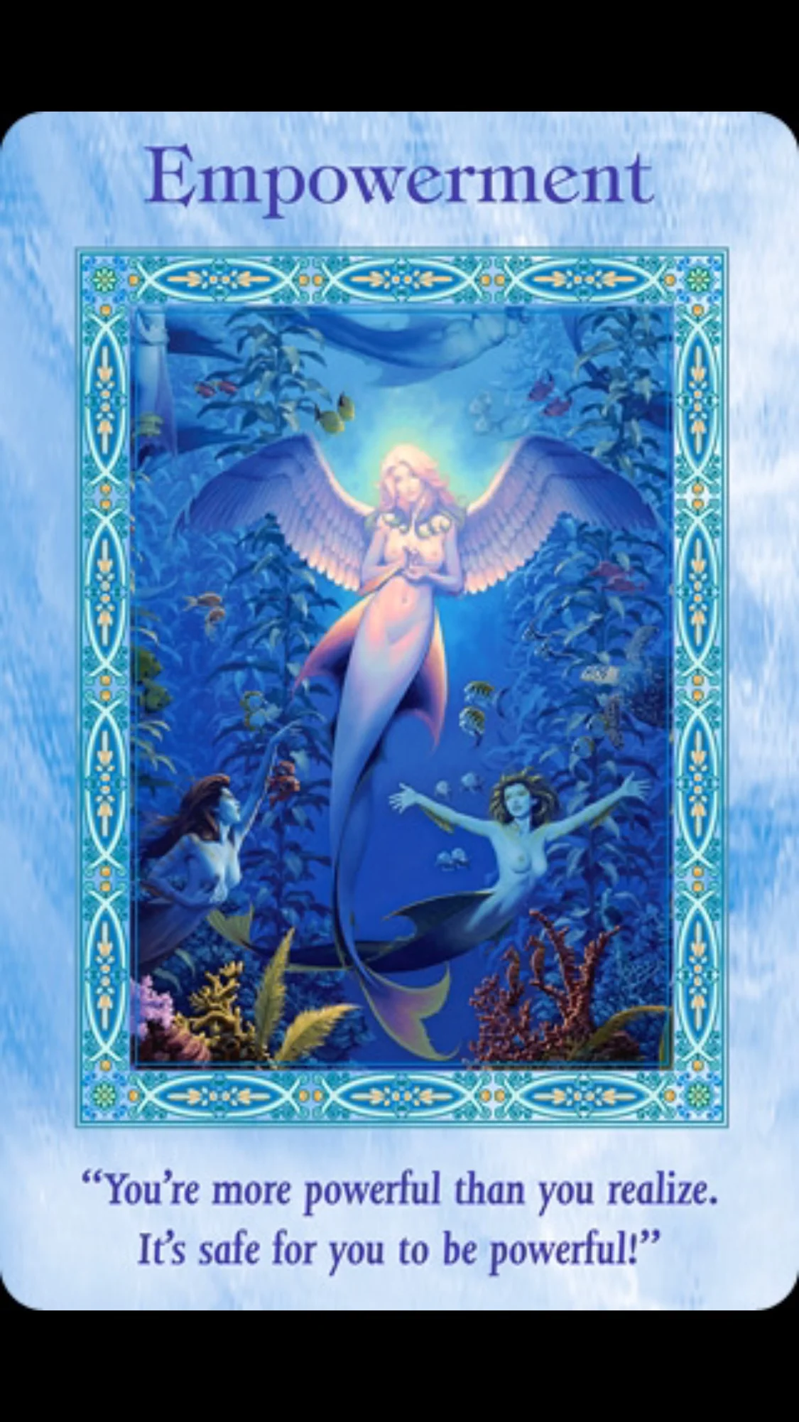 Deck Used: Magical Mermaids and Dolphins