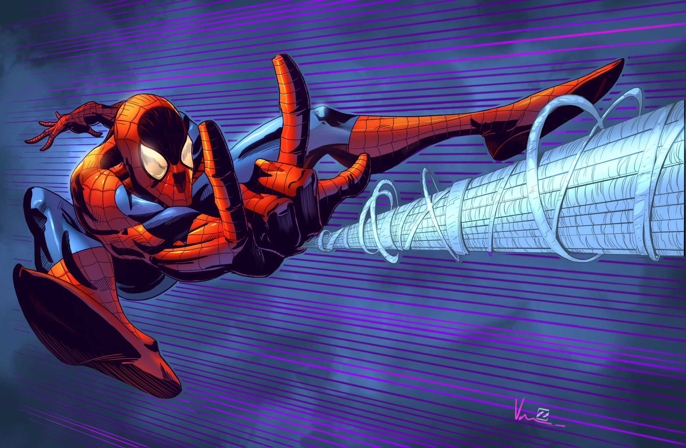 Colored by Ander Zarate. http://zaratus.deviantart.com/