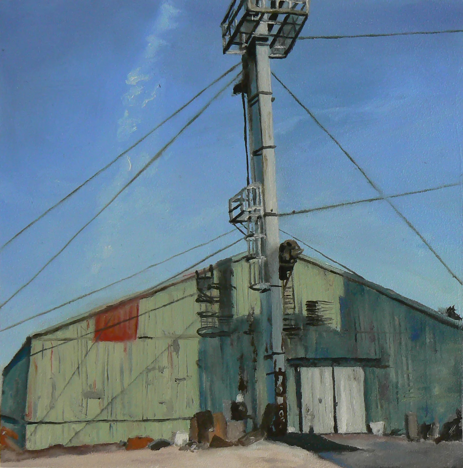 Urbana Barn, from the Midwestern Infrastructures series
