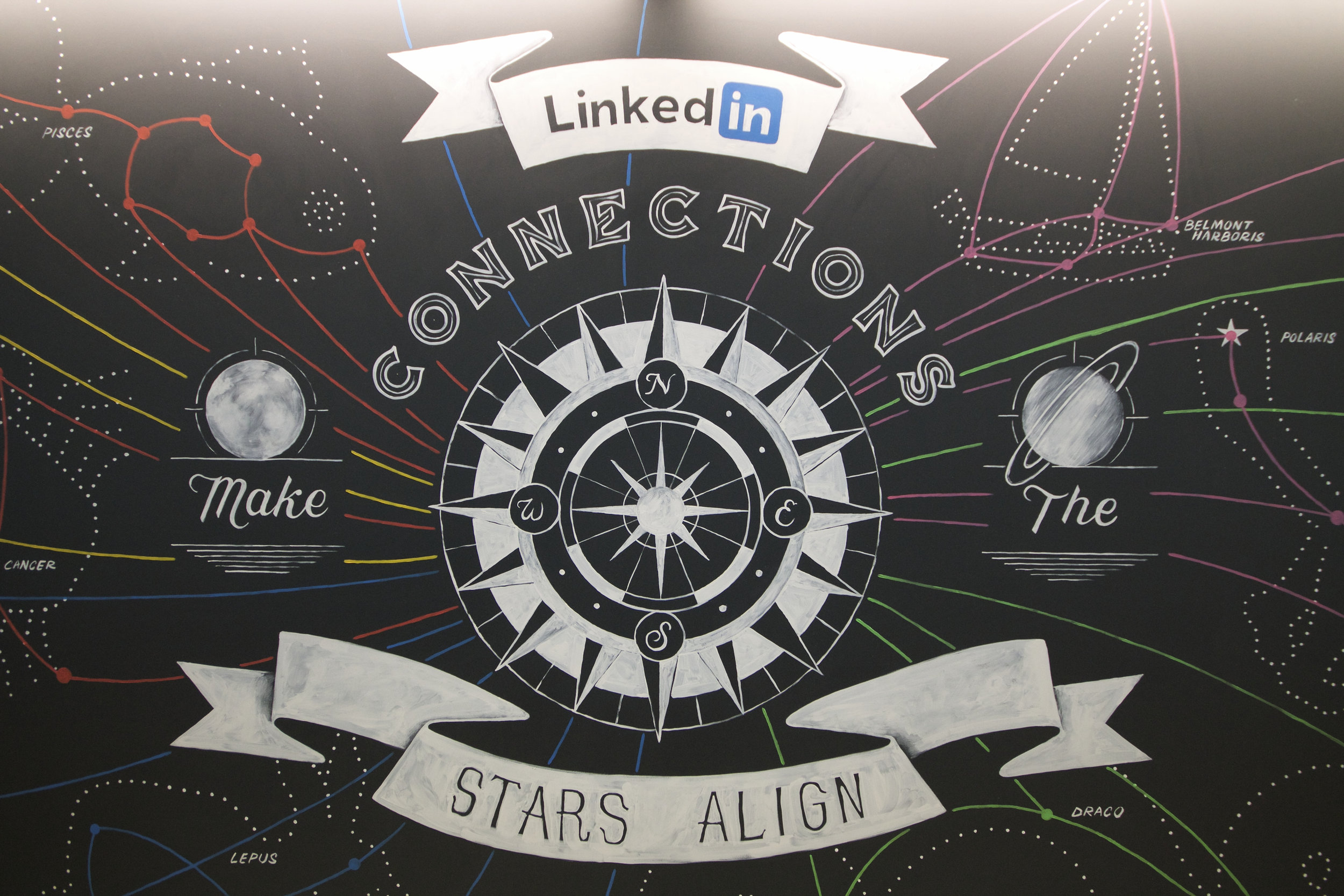 LinkedIn connections make the stars align
