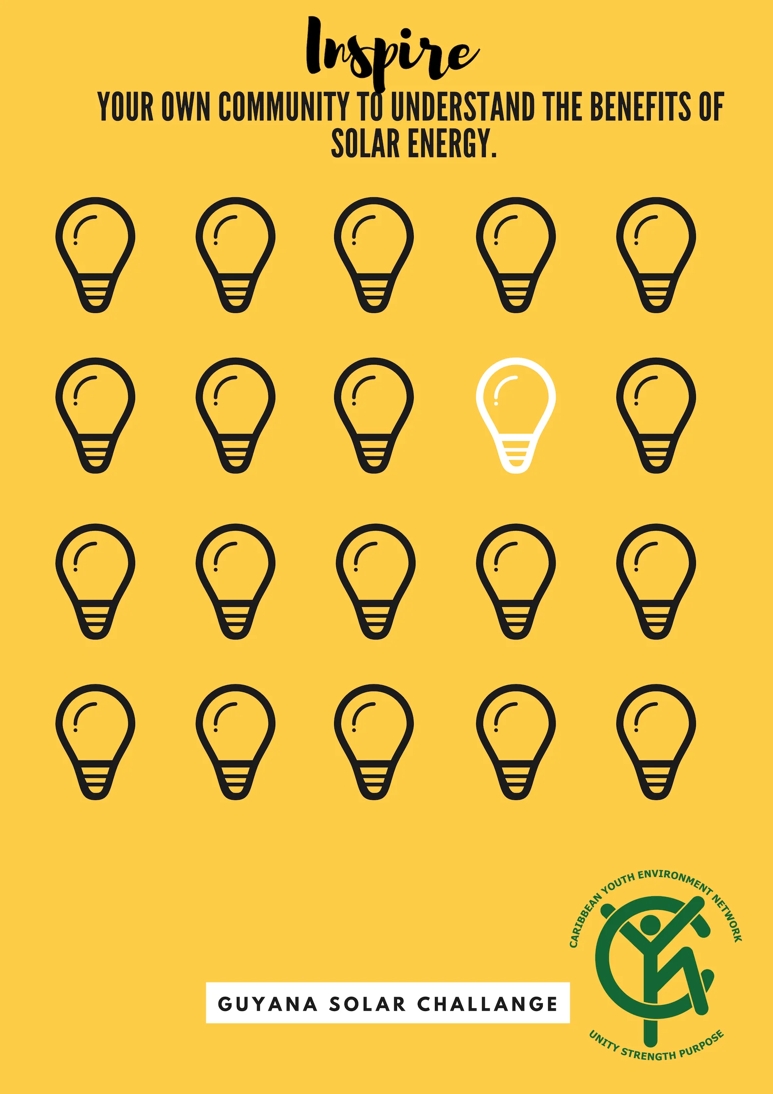 Download and share the challenge poster!