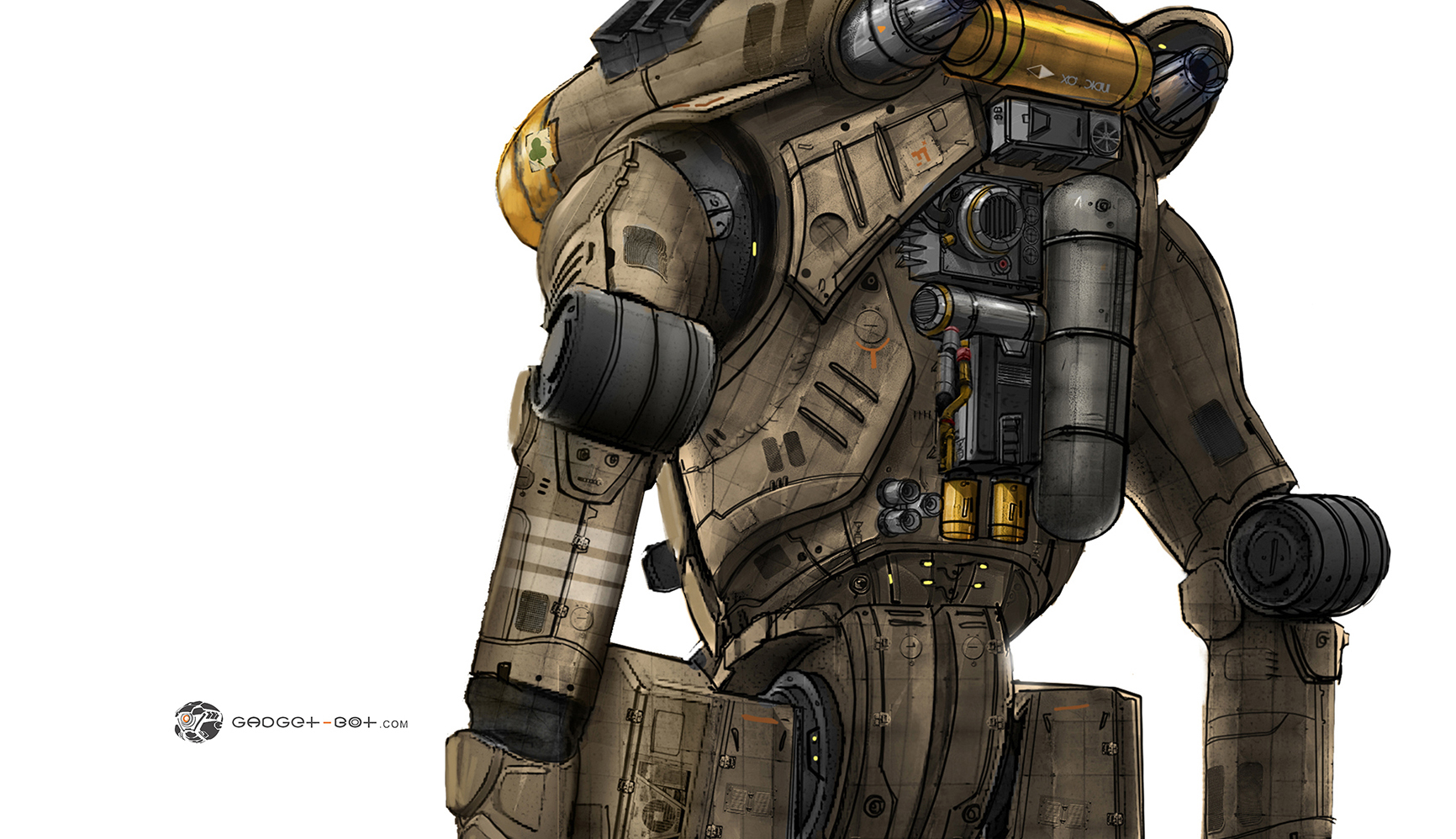  Detailed back design for the Jaeger. Design of Jaeger by the talented : &nbsp;Francisco Ruiz Velasco.&nbsp;  