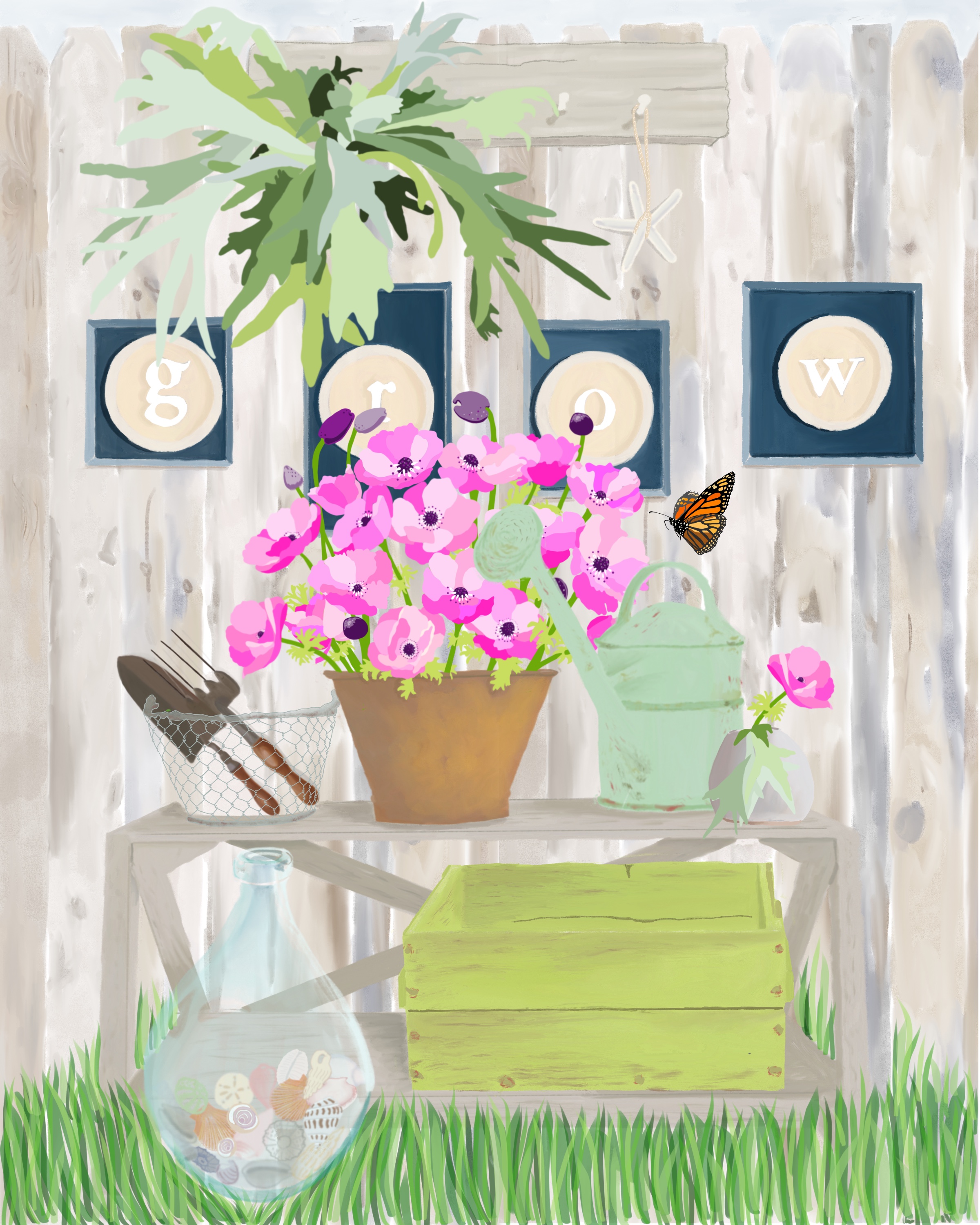 Garden Journal Cover 2018