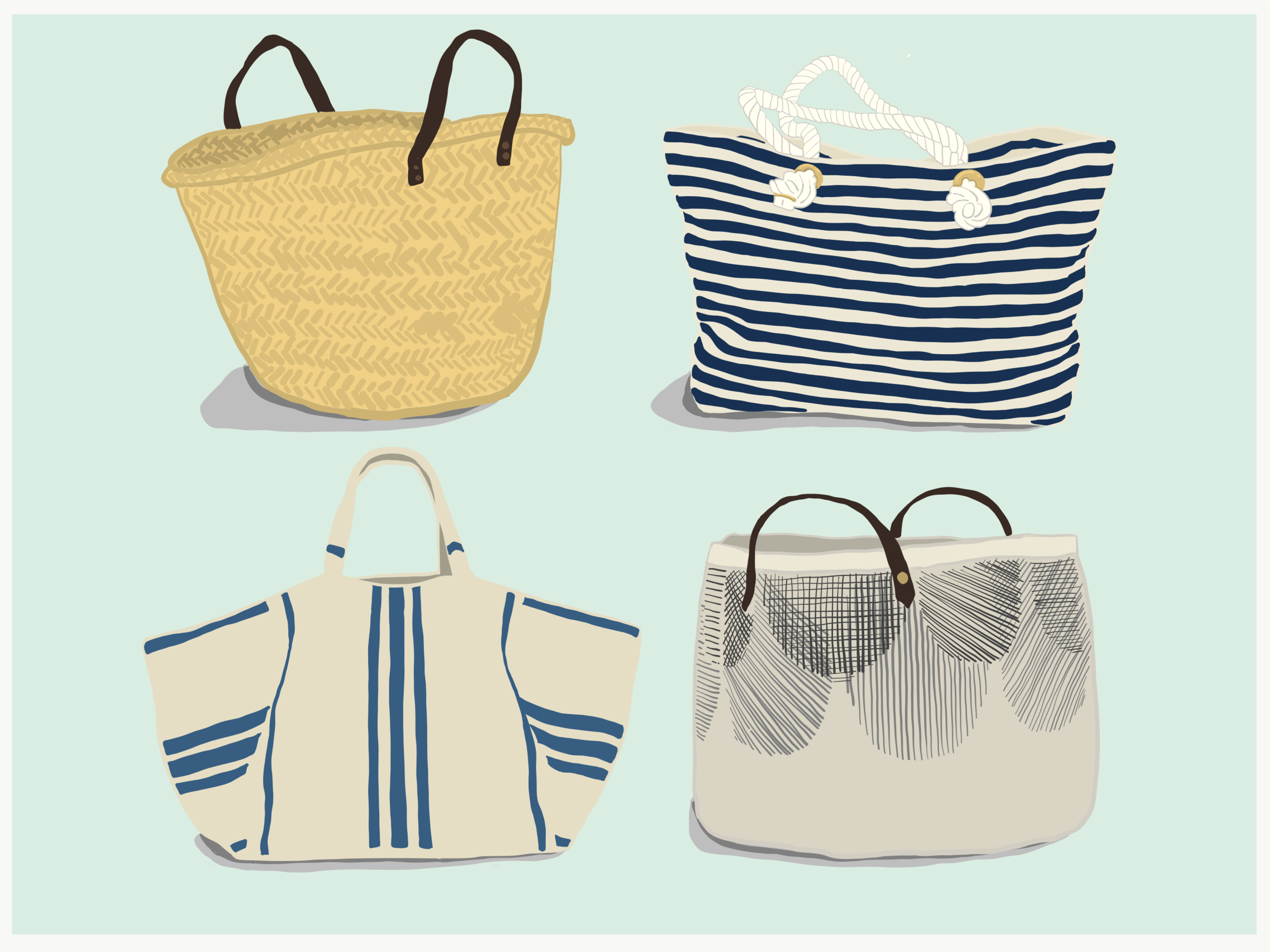 Beach Bags 2017