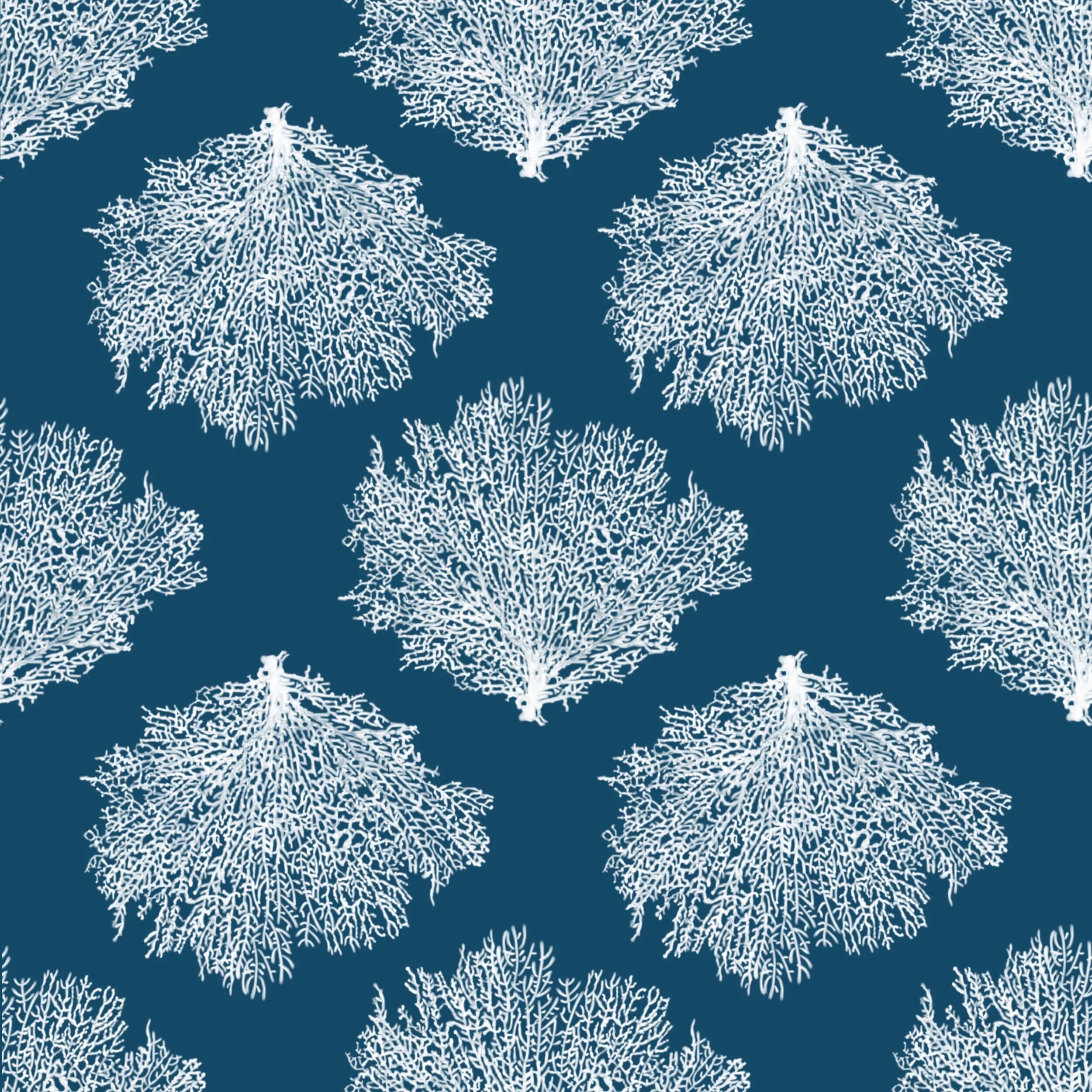 Shibori Inspired Fan Coral 2019
