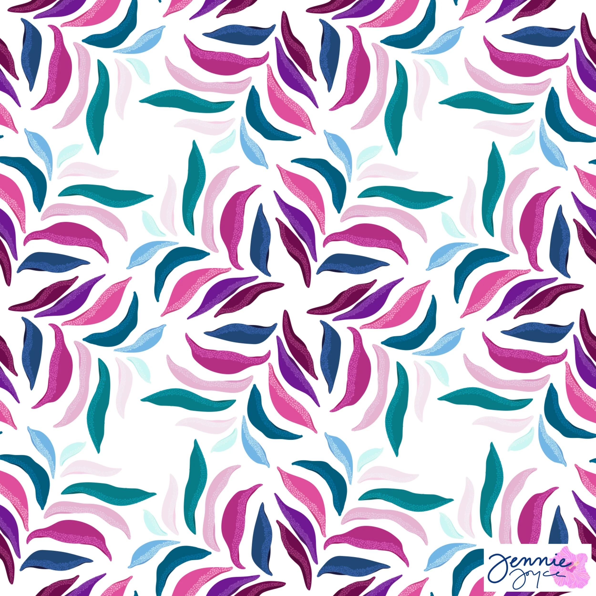 Jewel-Toned Leaves 2019