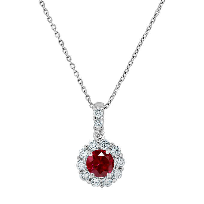 Ruby and Diamond 14kt White Gold Pendant.jpeg
