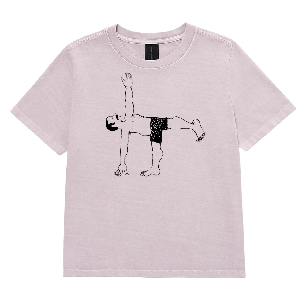 Half Moon Women's Heavyweight Garment Dye Tee Bella + Canvas