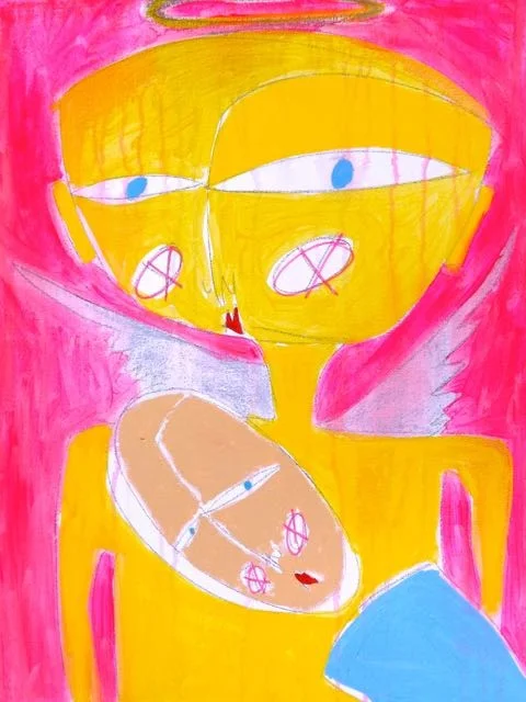 Hallucinations of the big head guardian