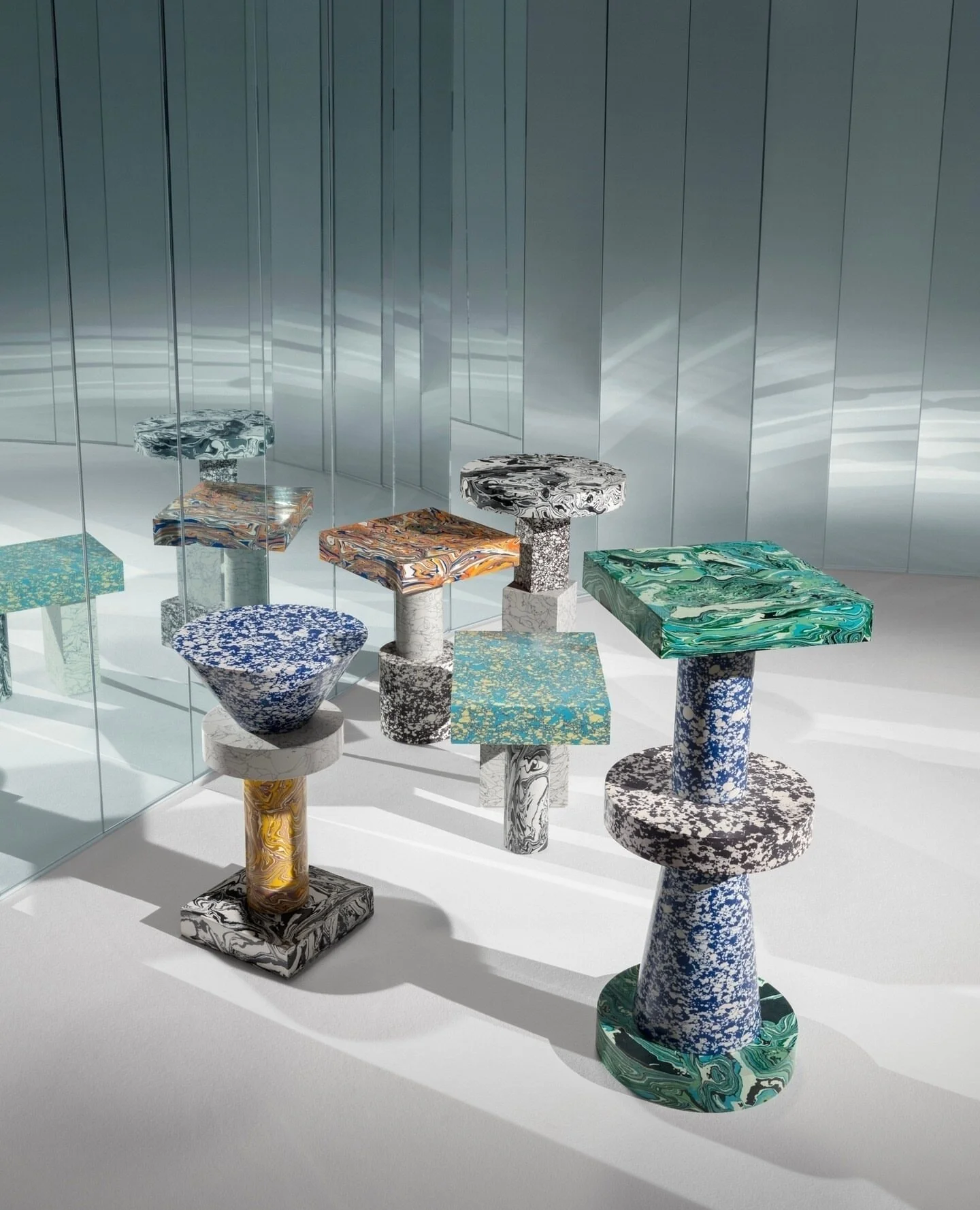 Repost from @tomdixonstudio 
Substantial in weight, smooth in texture and bold in pattern, SWIRL will inject a fresh pop sensibility into any setting.