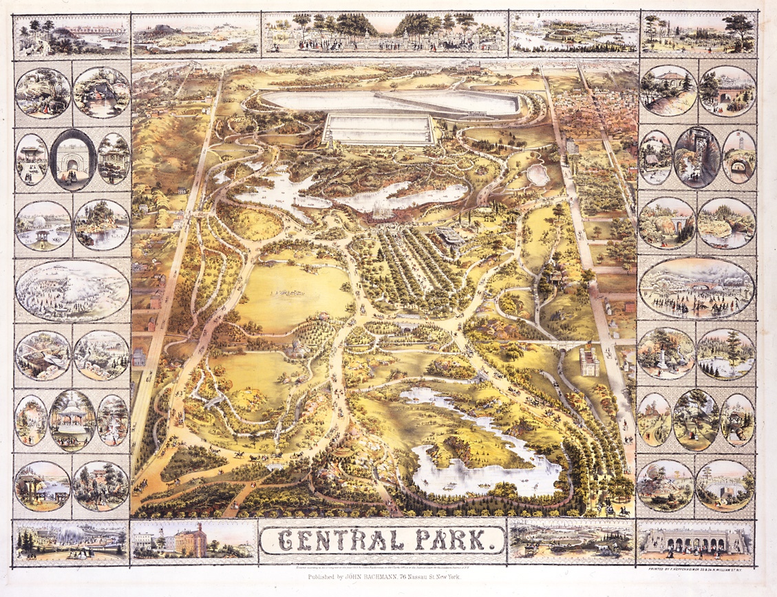 Greenswald: Olmstead and Vaux's awards winning design for Central Park (NY Historical Society)