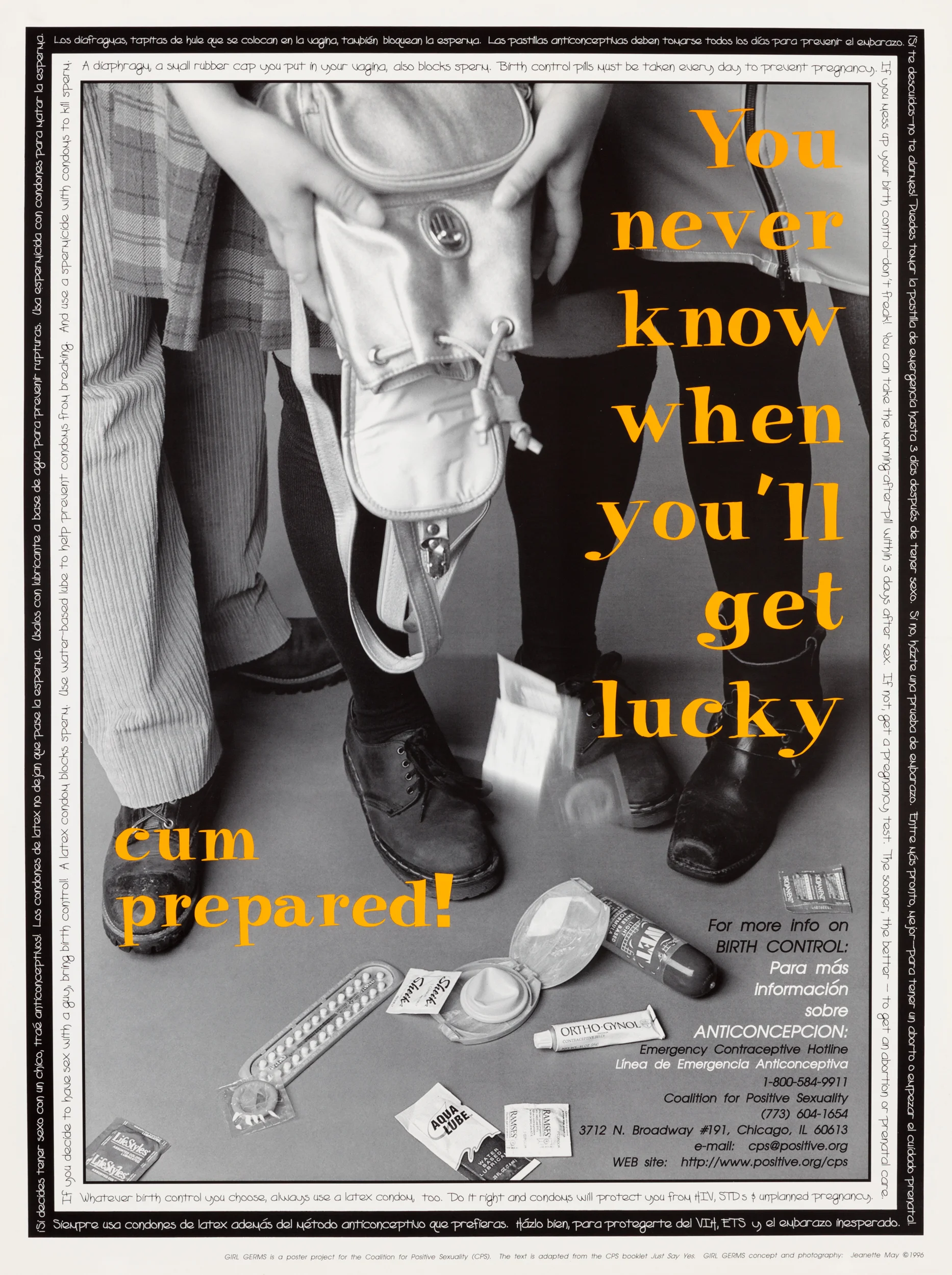 You never know when you'll get lucky, cum prepared!