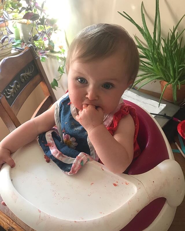 The many expressions of Fiona eating her strawberries 🍓 ❤️🍓❤️🍓❤️🍓😘 we share all our fruit these days!