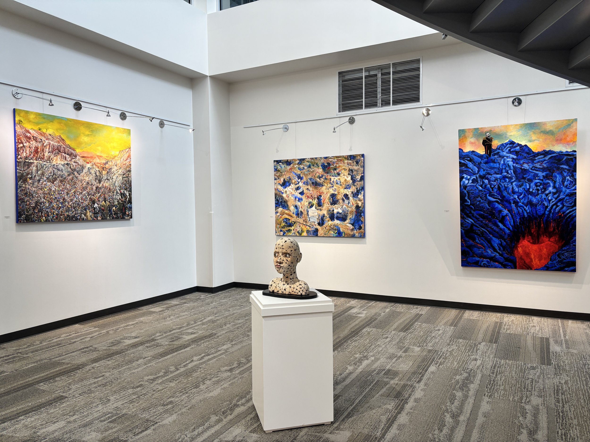 Installation view at Red Rocks Community College Art Gallery, 2026